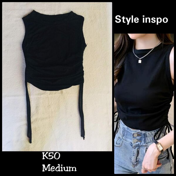 Salaula crop tops and tops