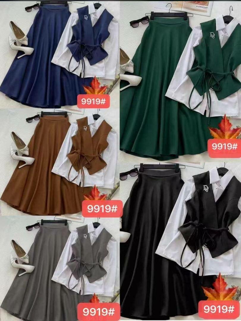 Ensemble élégante femme