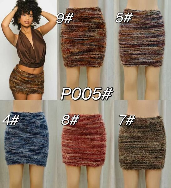 Jupe en maille douce