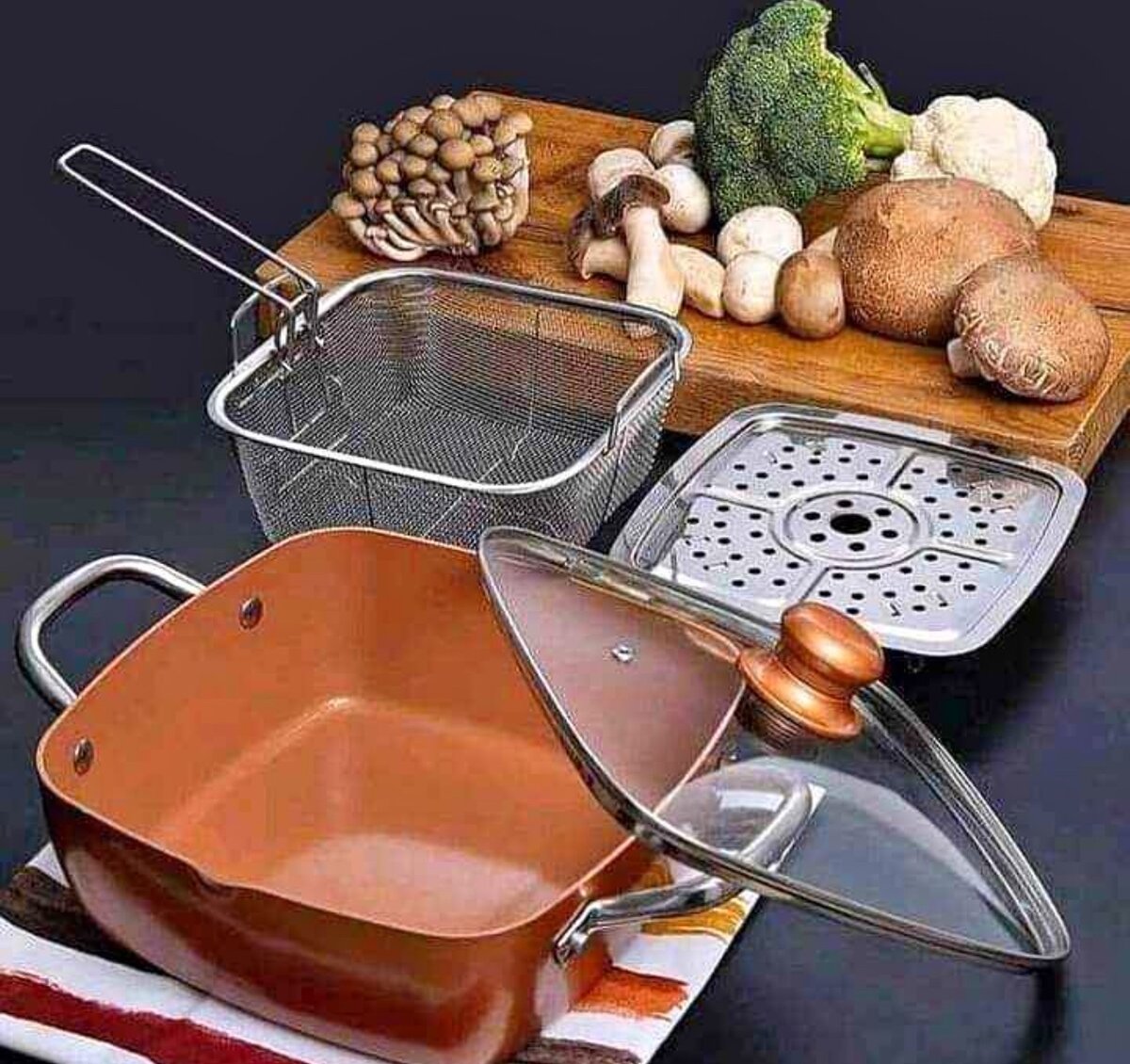 Original Nonstick Copper Pan