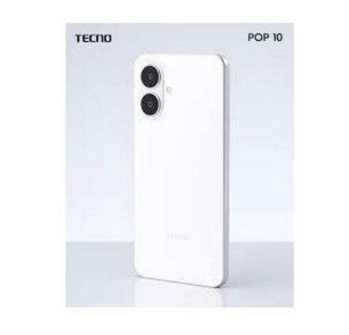 Tecno Pop 10 Smartphone Blanc