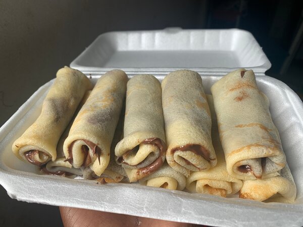 10 crêpes au nutella