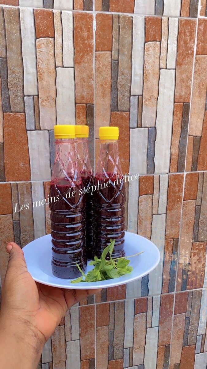 Jus Naturel Bissap et Gingembre