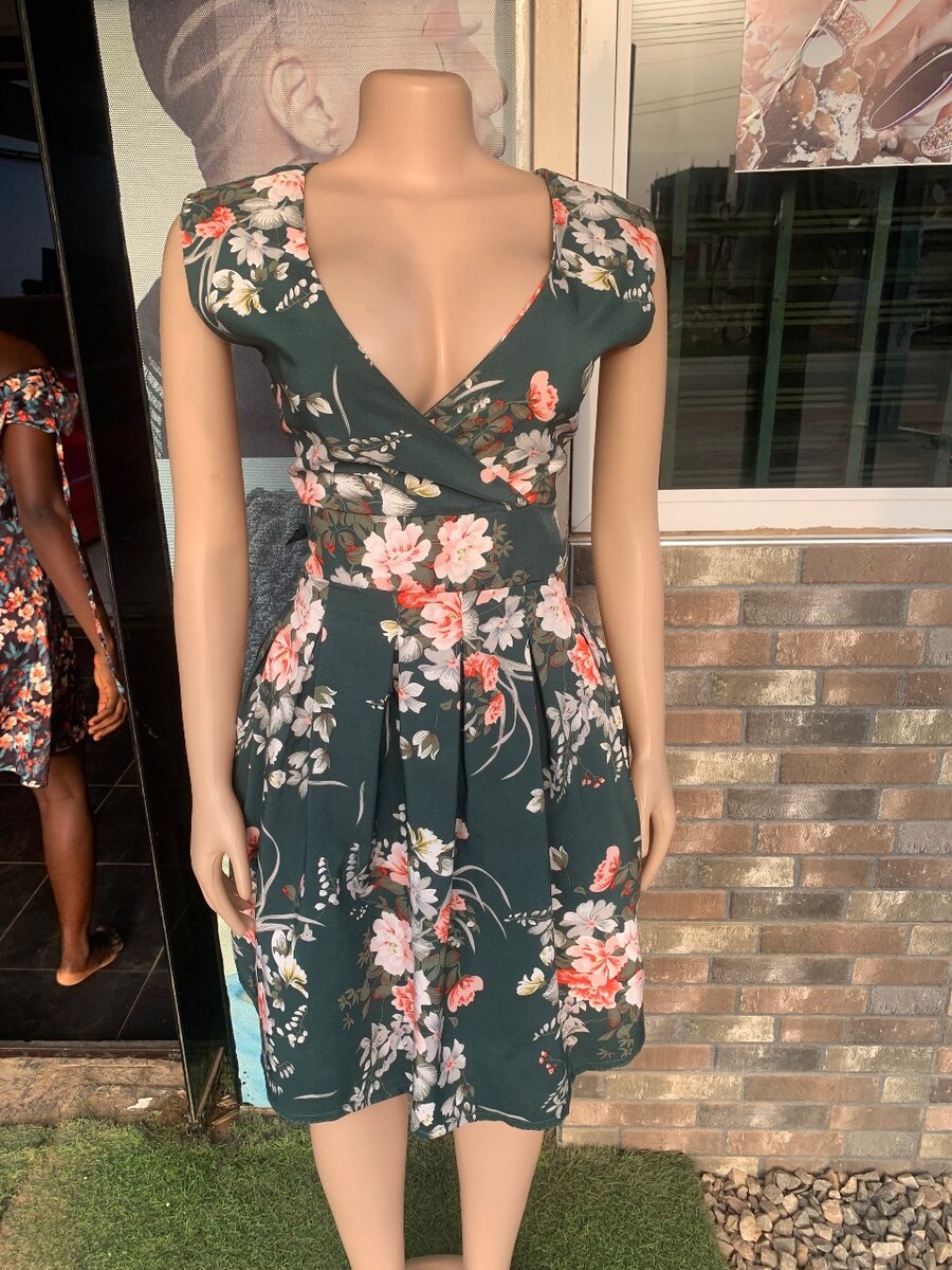 Floral MIDI-Dress