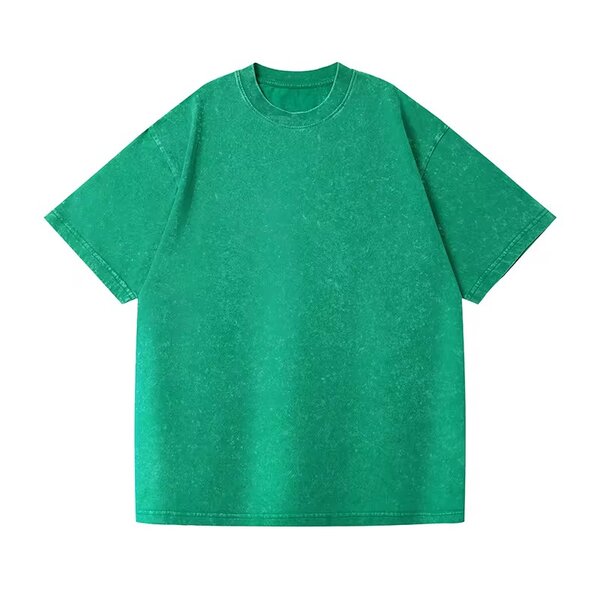 T-shirt vintage vert