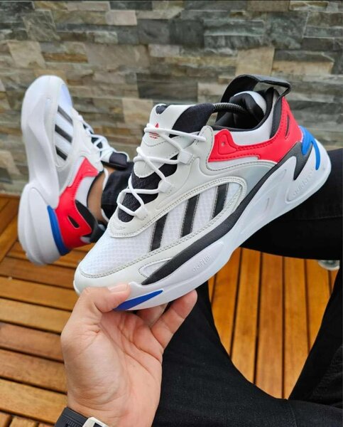 Adidas ozmorph (white and orange)