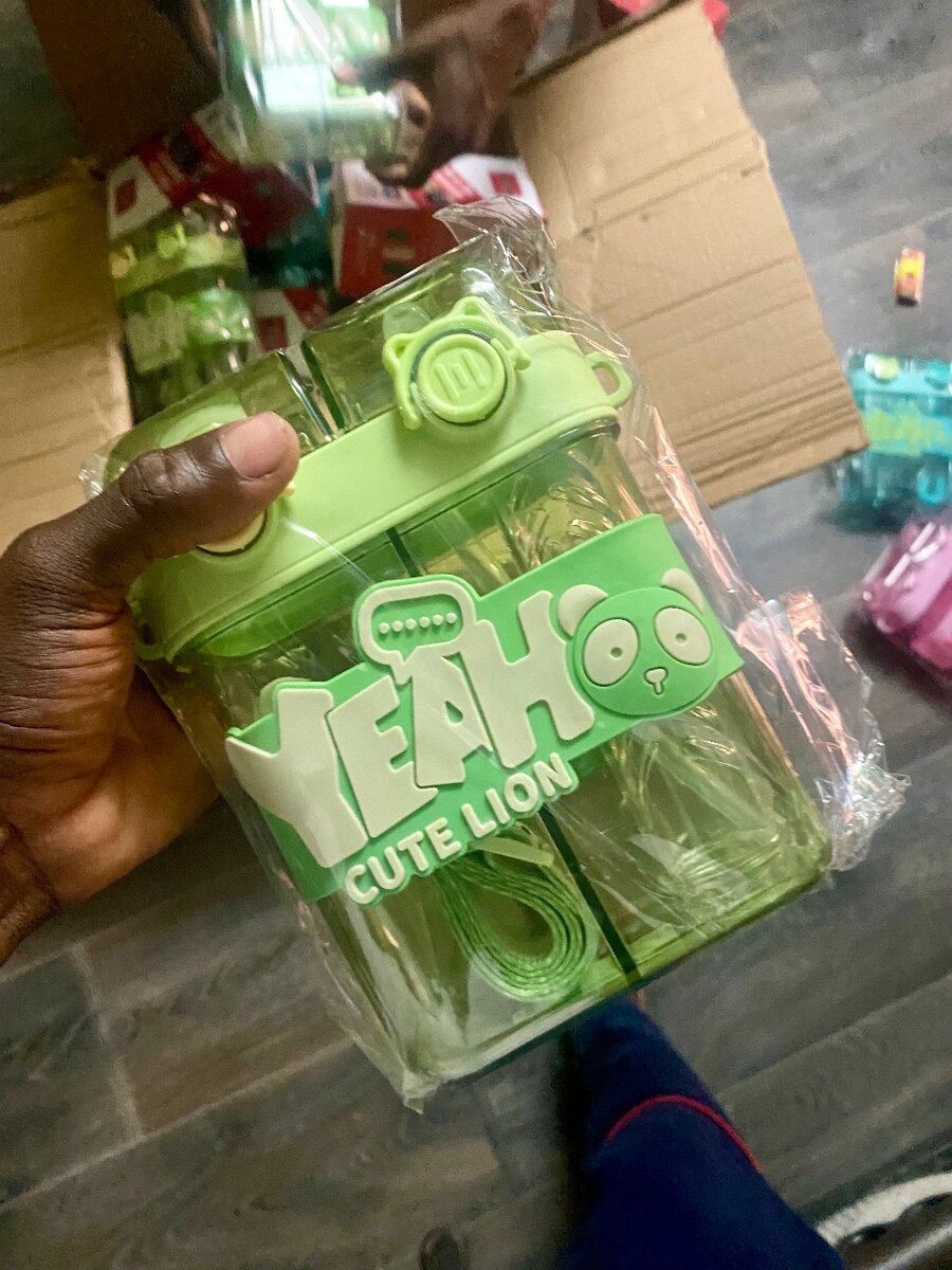 Gourdes Double Compartiments Colorées