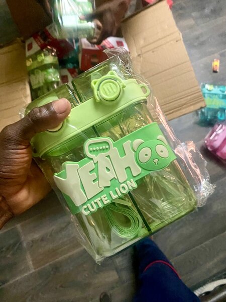 Gourdes Double Compartiments Colorées