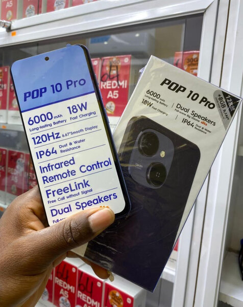 Tecno POP 10 Pro 6000mAh