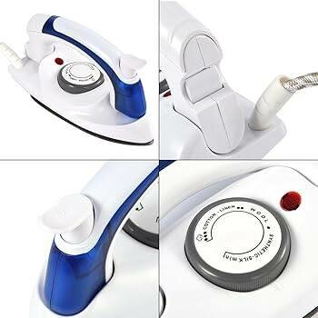 Portable Foldable Handheld Steam Travel Iron Folding Compact