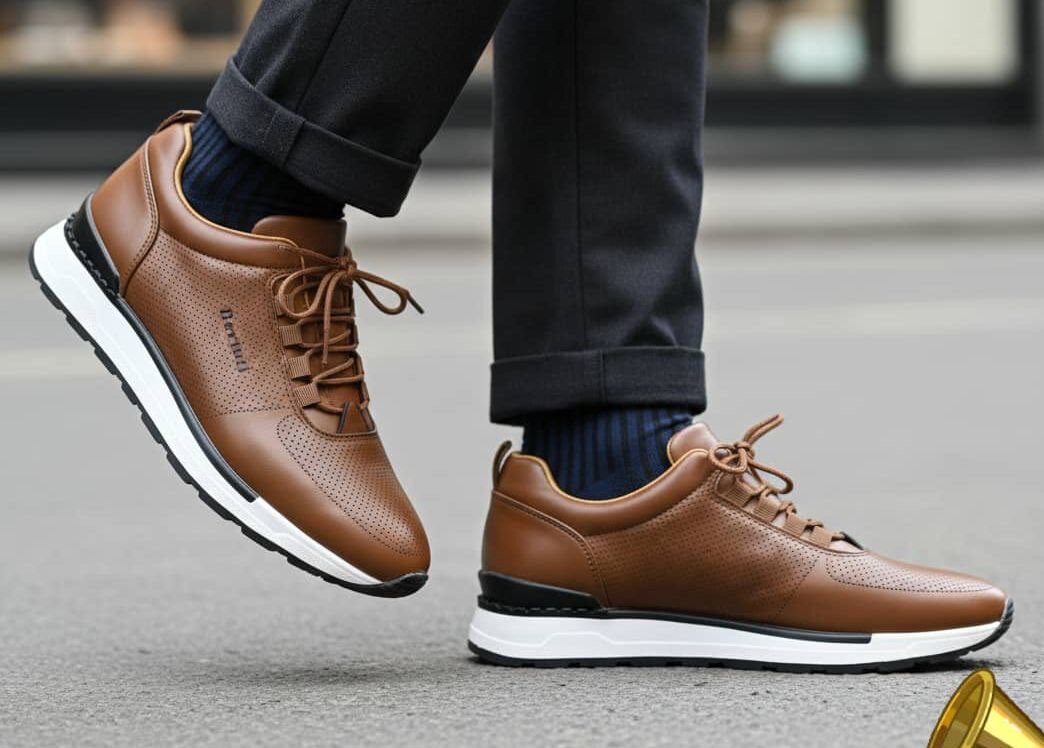 Chaussures en cuir décontractées