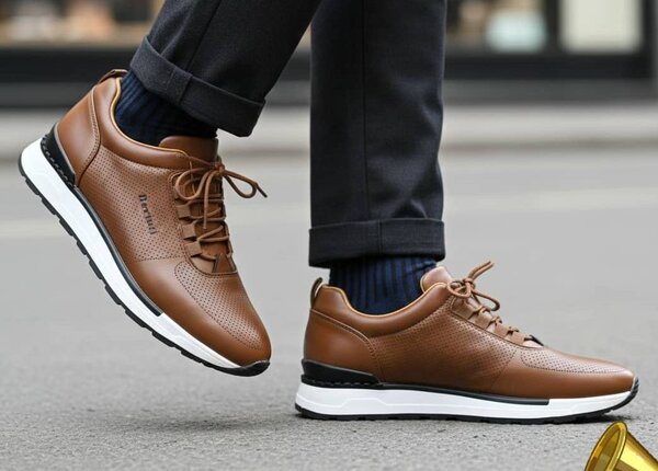 Chaussures en cuir décontractées