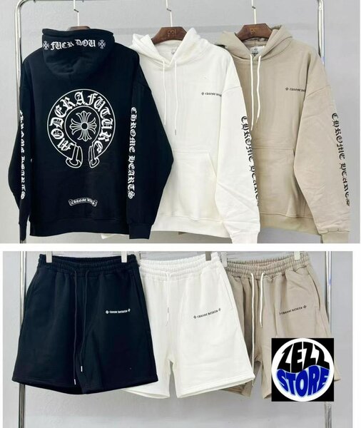 Ensemble Hoodie et Short Unisexe