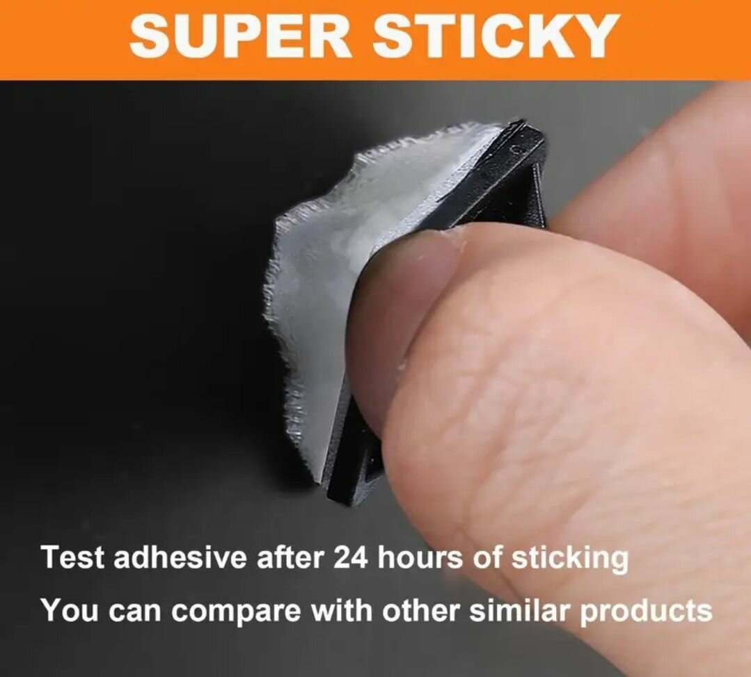 Attaches câbles autocollants