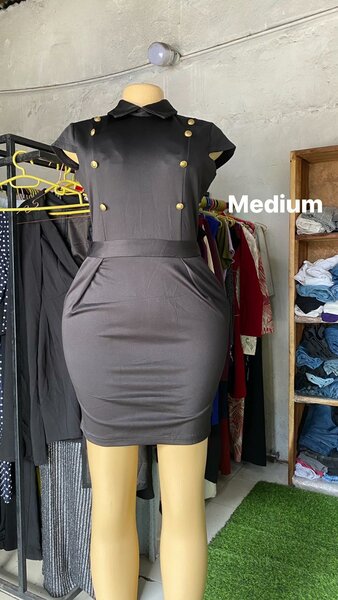 Beautiful and comfortable women's dress black