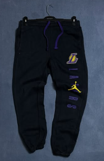 Los Angeles lakers X Nike air jordan sweatpants size: waist M / length 39