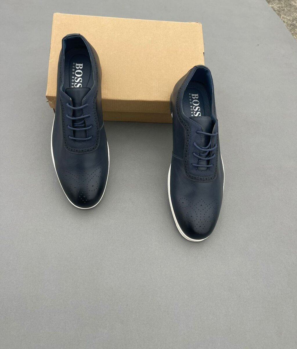 Chaussures Derby en cuir élégantes