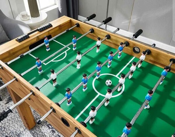 Table de baby-foot en bois