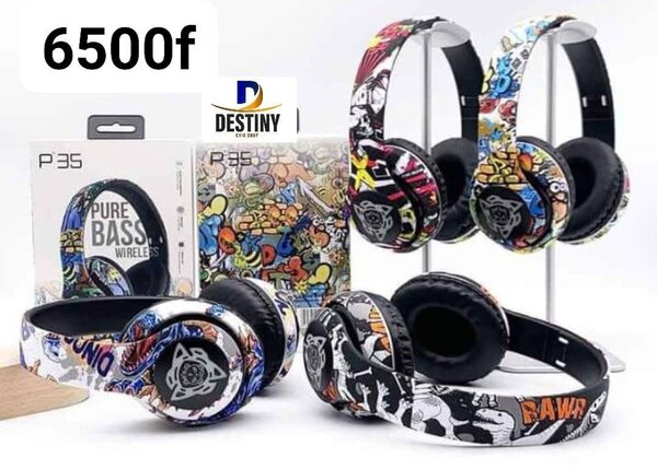 Casque Sans Fil P35 Graffiti
