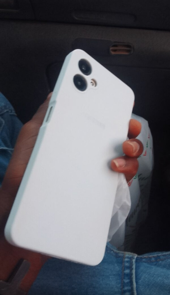 Coque blanche pour smartphone