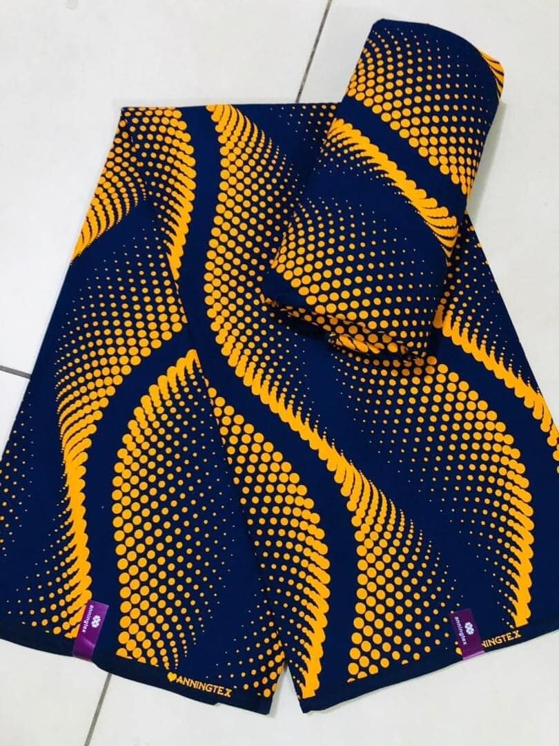 Fabric with a print of 6 meters