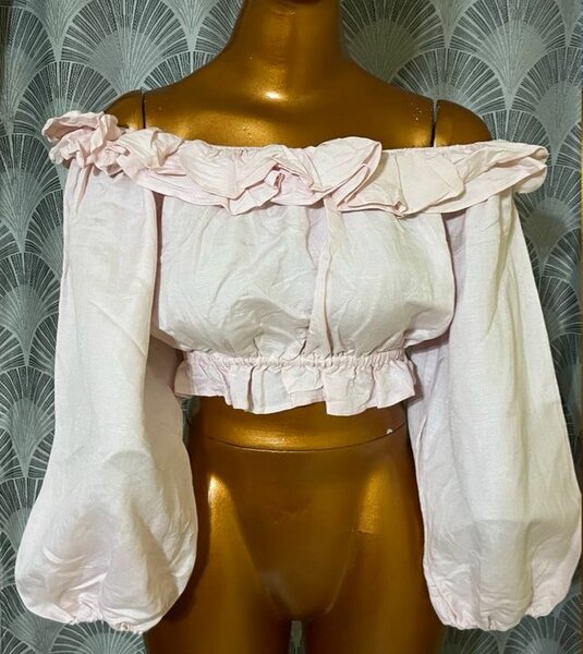Blouse à épaules dénudées