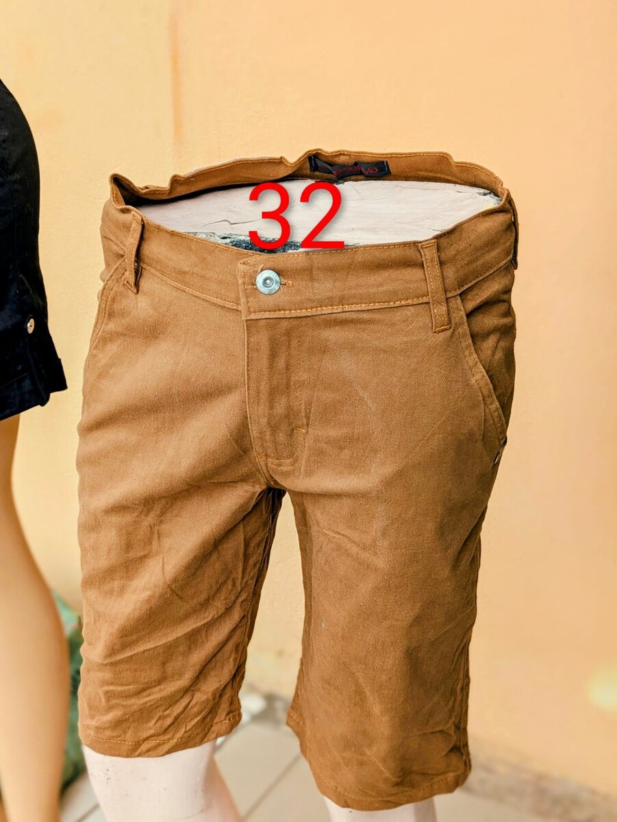 Shorts homme marron décontractés