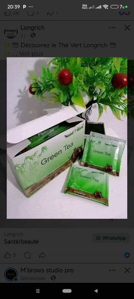 Thé Vert Longrich Bio