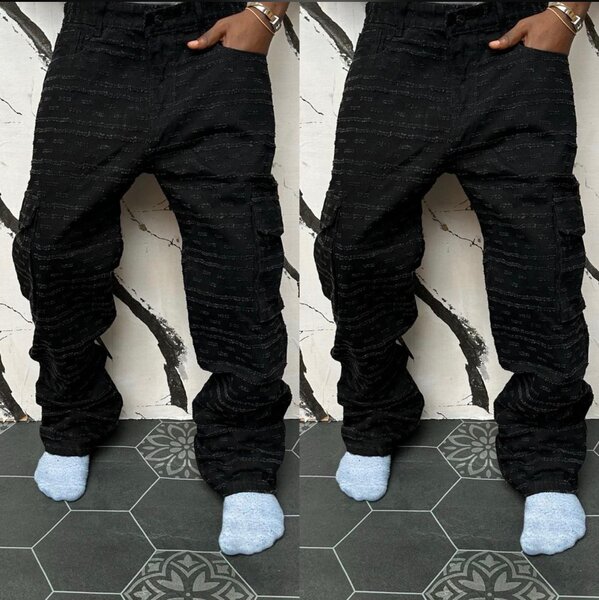 Jeans noirs décontractés