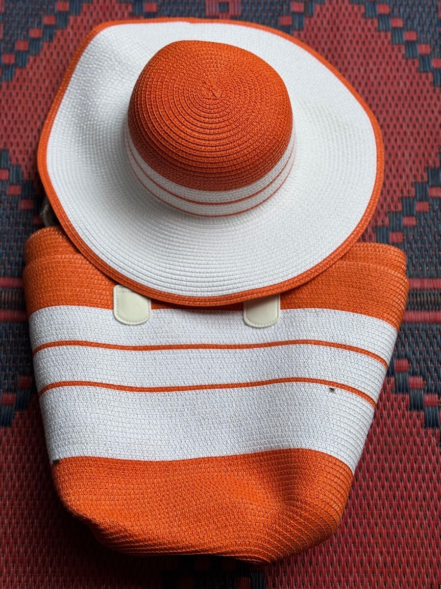 Ensemble Chapeau et Sac d'Été