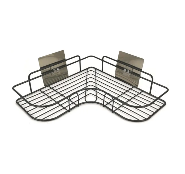 Étagère d'angle murale salle de bain