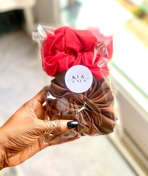 Chouchous  Satinés colorés