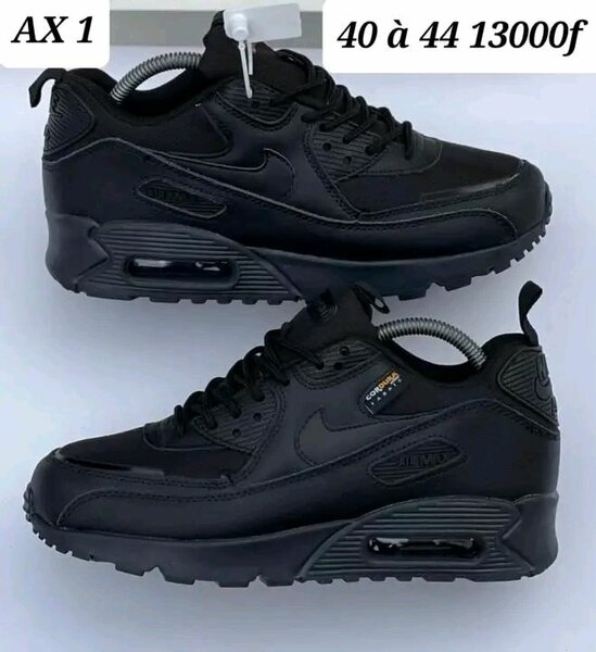 Baskets Noir Homme Sport