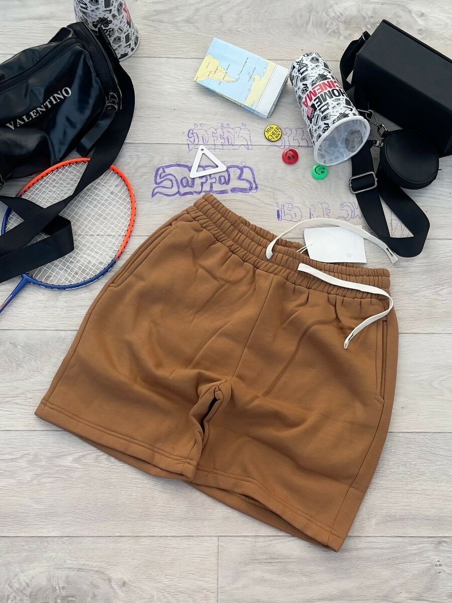 Shorts en coton décontractés