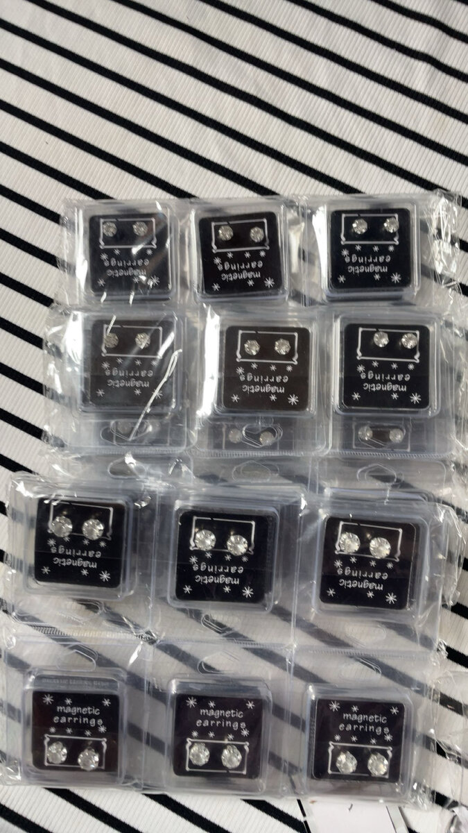 Boucles d'oreilles magnétiques