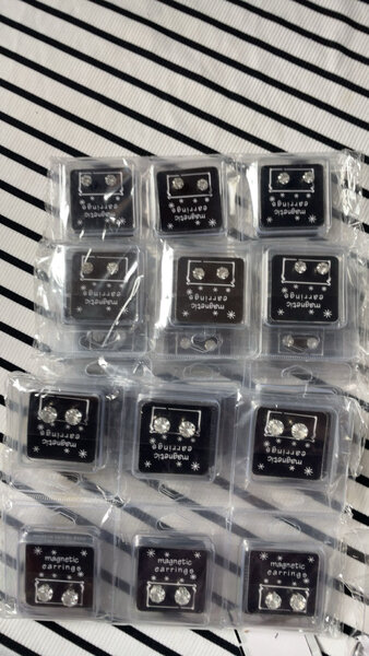 Boucles d'oreilles magnétiques