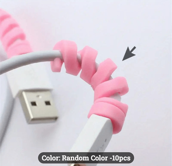 Protégez-fils USB spiralés