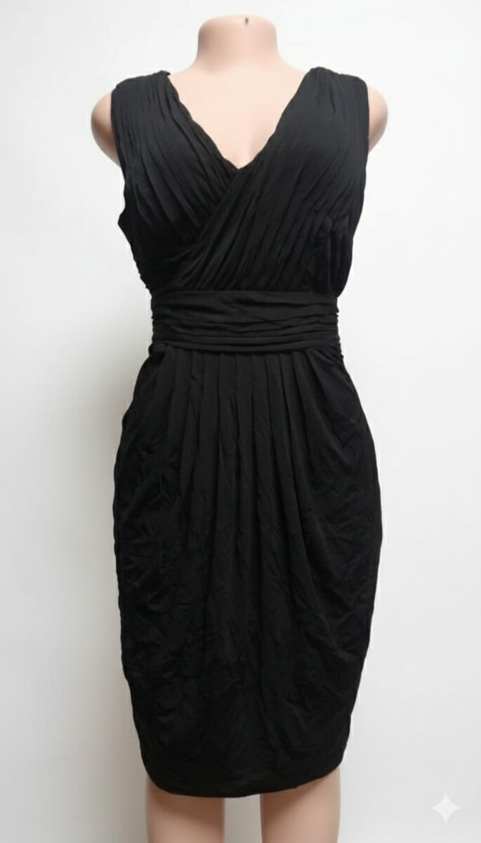 Robe Noire Élégante Femme