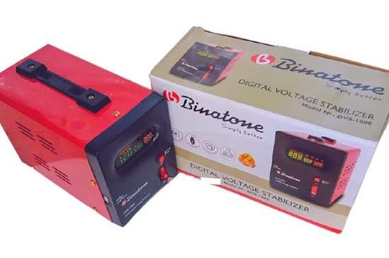 Stabilisateur de Tension Numérique 1000W Binatone