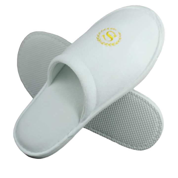 Chaussons en éponge luxueux