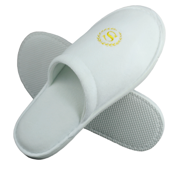 Chaussons en éponge luxueux