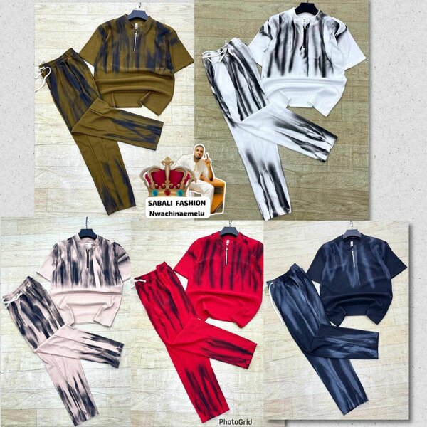 Ensemble Décontracté Coloré Homme