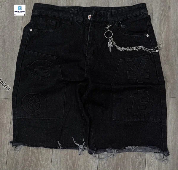 Shorts en jean décontractés