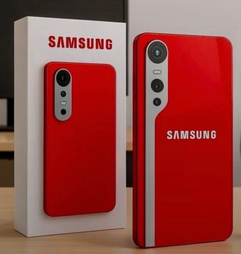 Samsung Smartphone Rouge