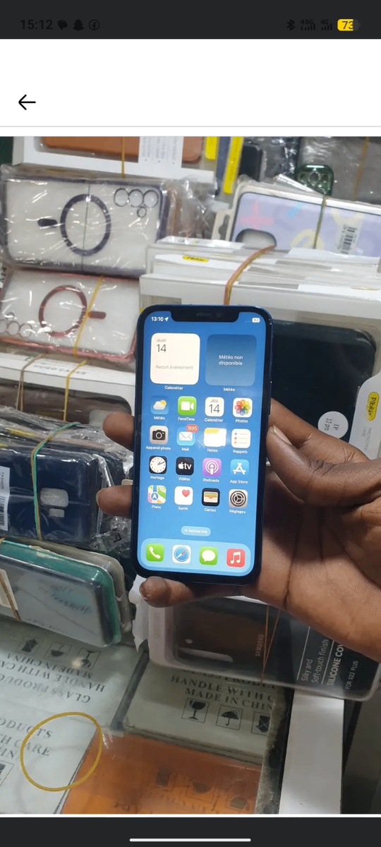 iPhone 12 Bleu 64GB Débloqué