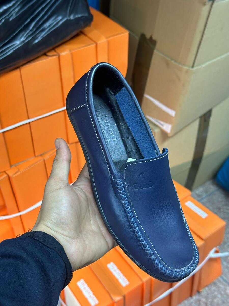 Mocassins en cuir élégants