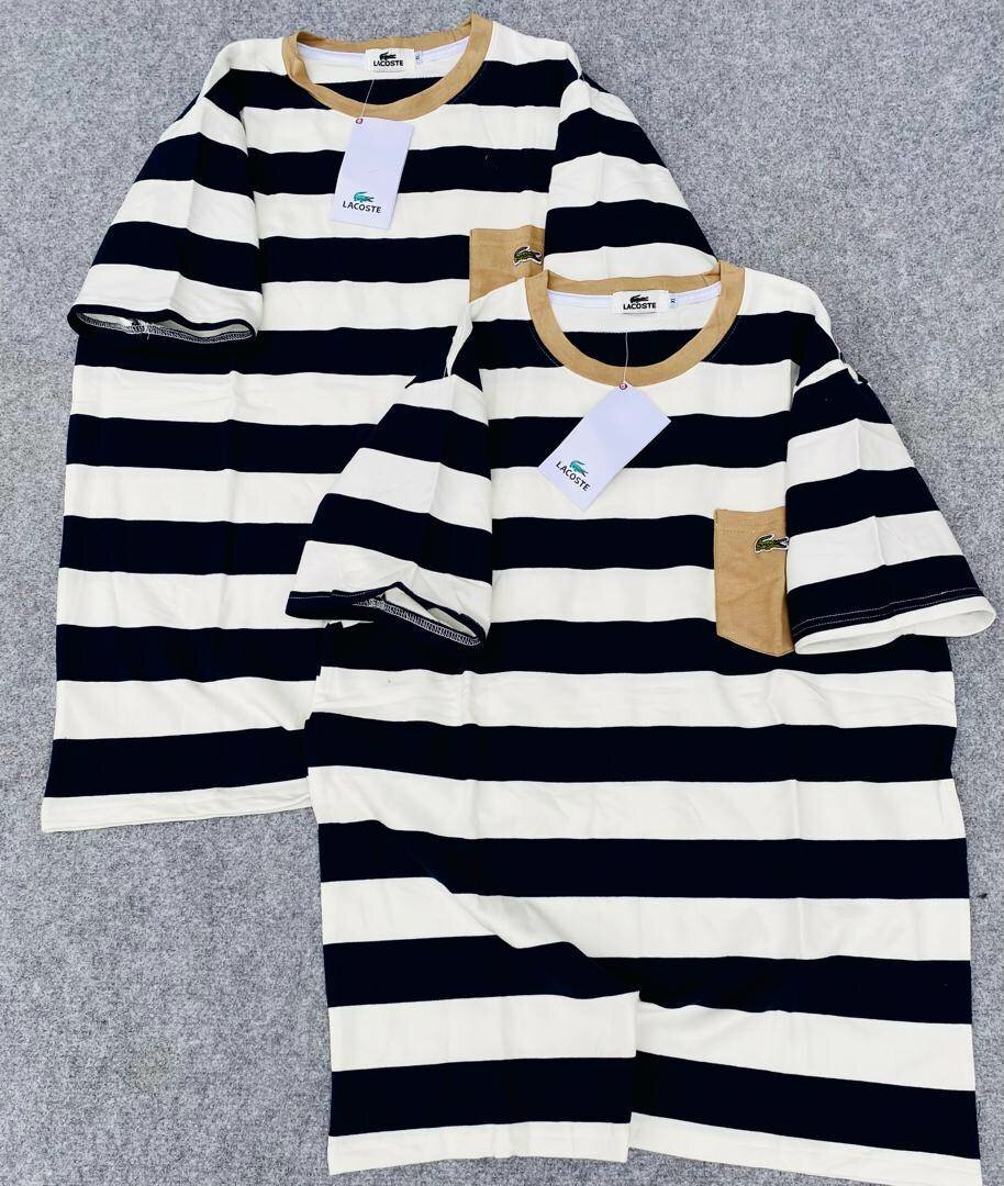 T-shirts rayés en coton