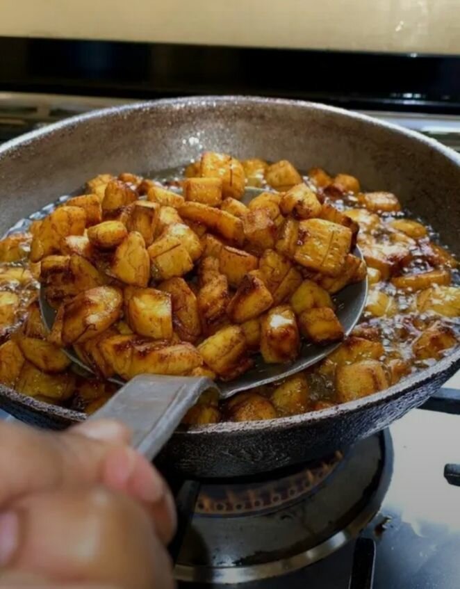 Délicieux Plantains Frits Exotiques
