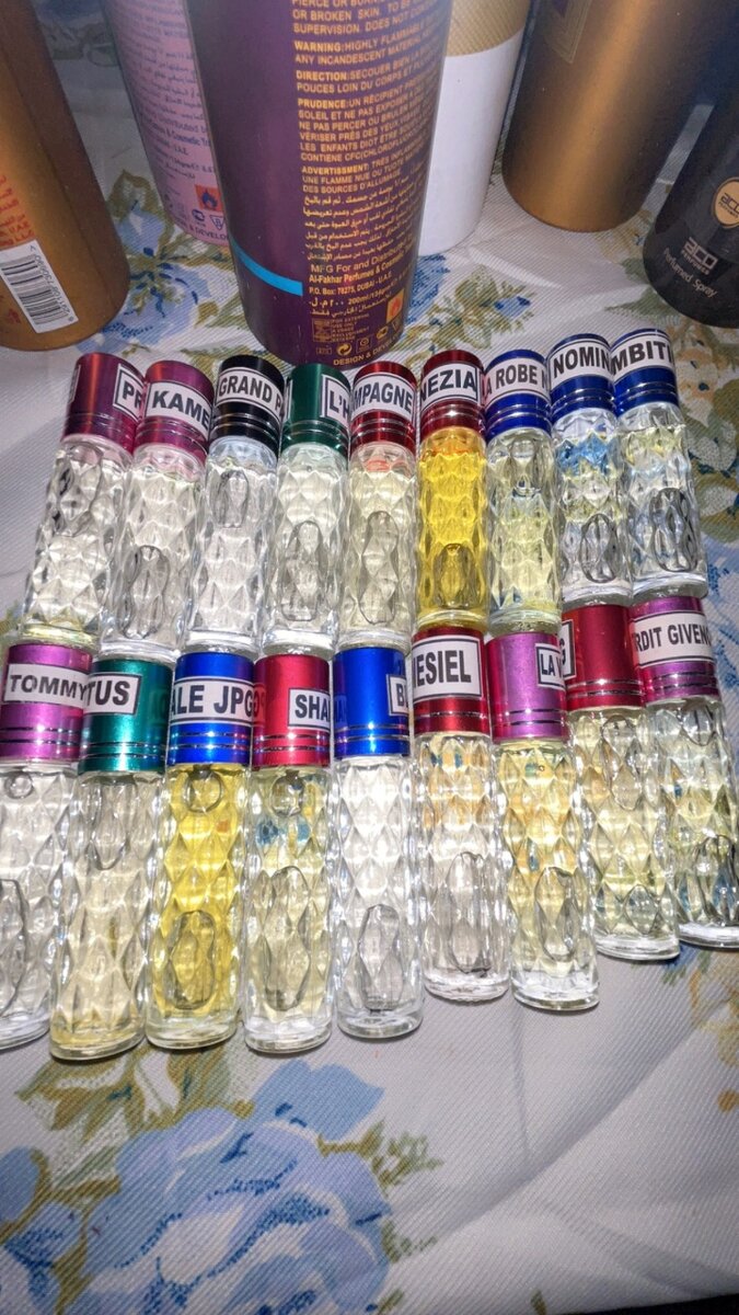 Huile des grands Parfums