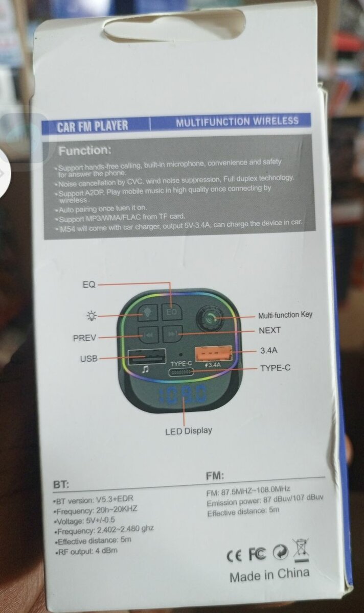 Lecteur MP3 for car